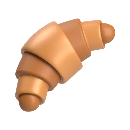 크로와상  3D Icon