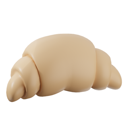 Croissant  3D Icon