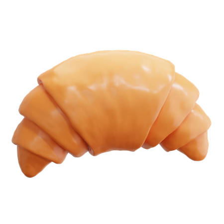 Croissant  3D Icon