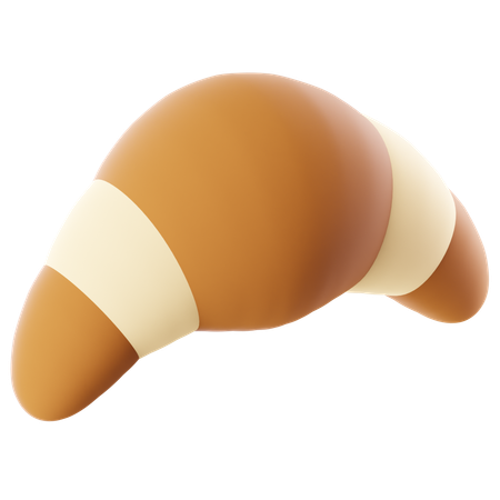 Croissant  3D Icon