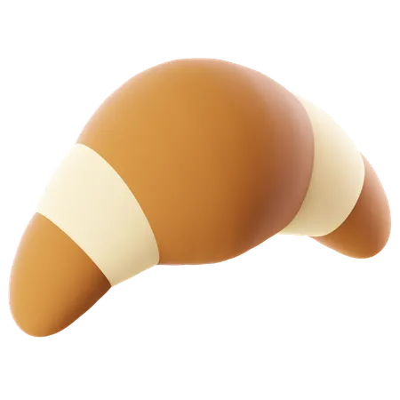 Croissant  3D Icon