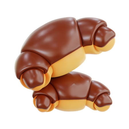 Croissant  3D Icon