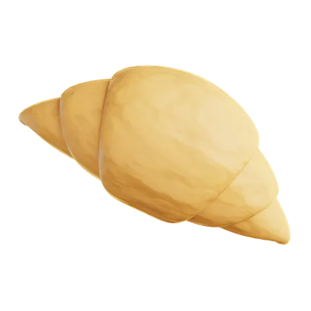 Croissant  3D Icon