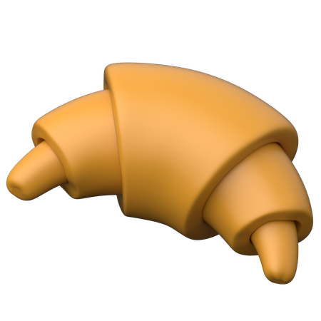 Croissant  3D Icon