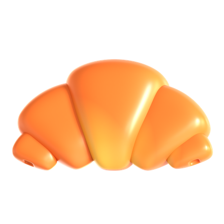 Croissant  3D Icon