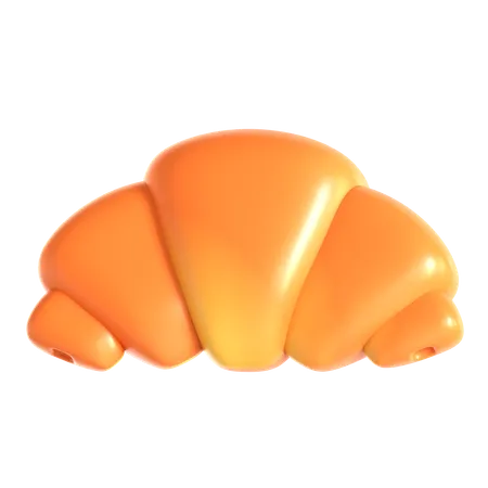 Croissant  3D Icon