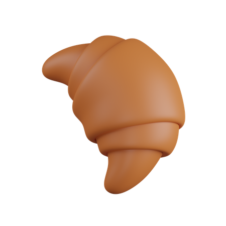 Croissant  3D Icon