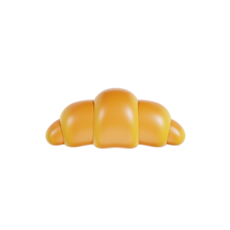 Croissant  3D Icon