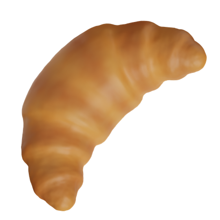 Croissant  3D Icon