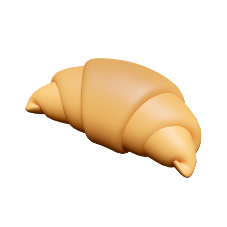 Croissant  3D Icon