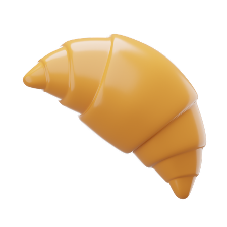 Croissant  3D Icon