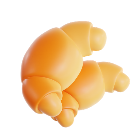 Croissant  3D Icon