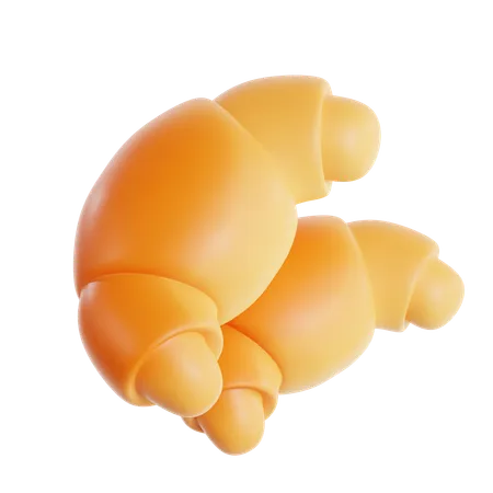 Croissant  3D Icon