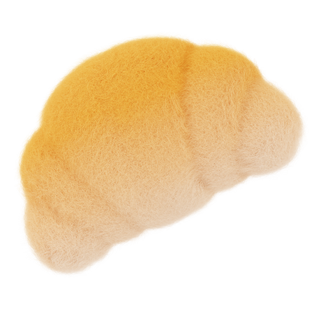 Croissant  3D Icon