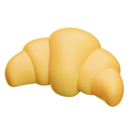 Croissant  3D Icon