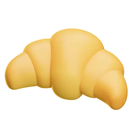 Croissant  3D Icon