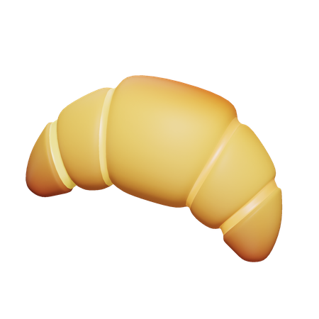 Croissant  3D Icon