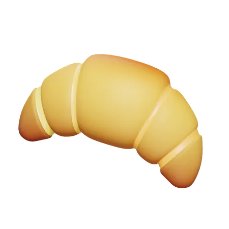 Croissant  3D Icon