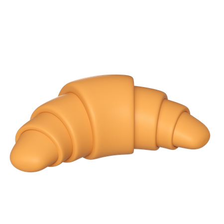 Croissant  3D Icon