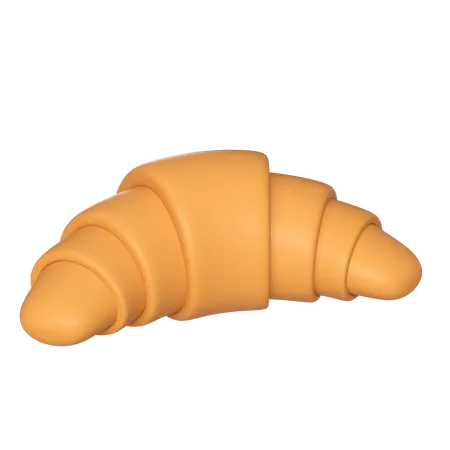 Croissant  3D Icon