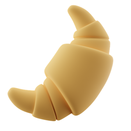 Croissant  3D Icon