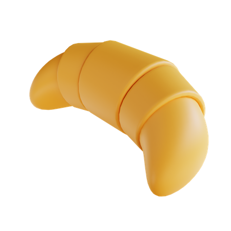 Croissant  3D Icon