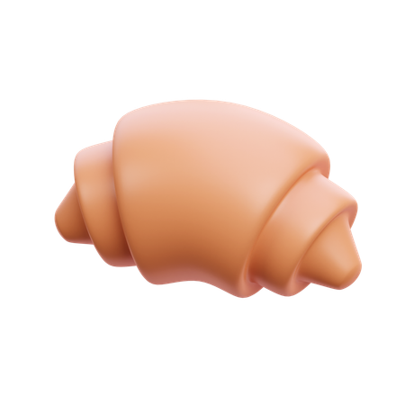 Croissant  3D Icon