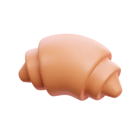 Croissant  3D Icon