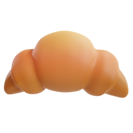 Croissant  3D Icon