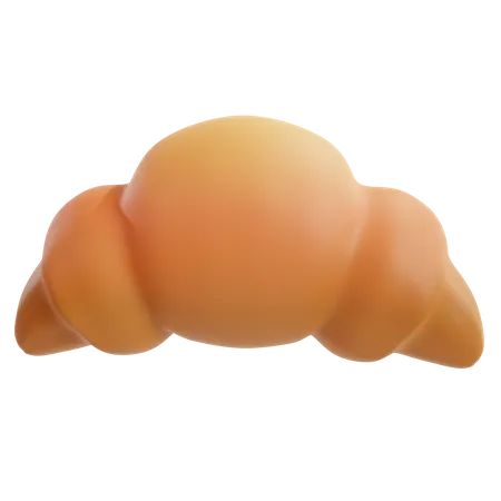 Croissant  3D Icon