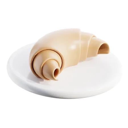 Croissant  3D Icon