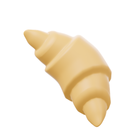 Croissant  3D Icon