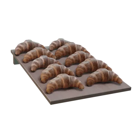 Croissant  3D Icon