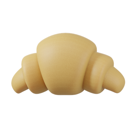 Croissant  3D Icon