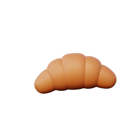 Croissant  3D Icon