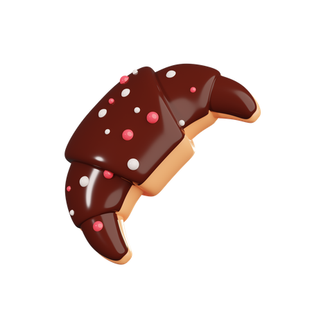 Croissant  3D Icon