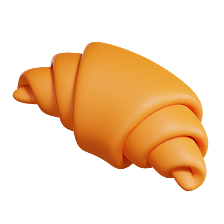 Croissant  3D Icon
