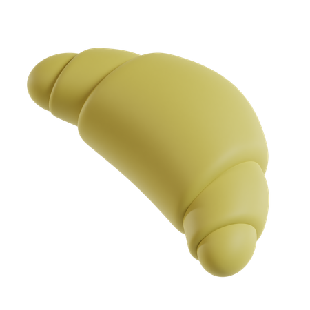 Croissant  3D Icon