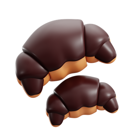 Croissant  3D Icon