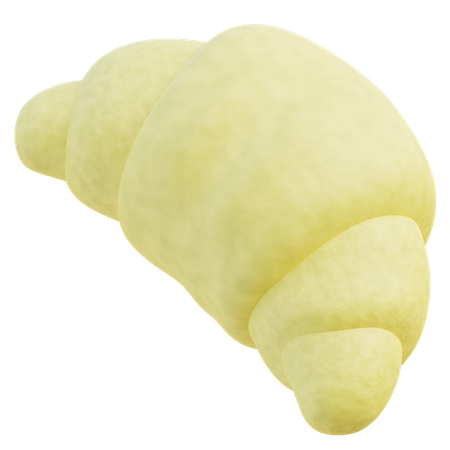 Croissant  3D Icon