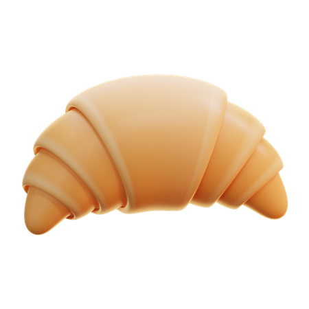 Croissant  3D Icon