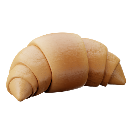 Croissant  3D Illustration