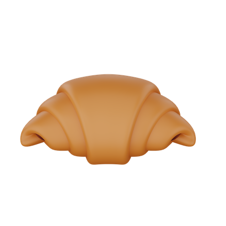 Croissant 3D Icon