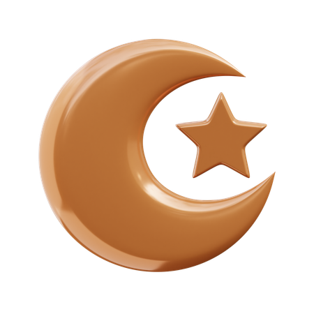 Croissant de lune  3D Icon