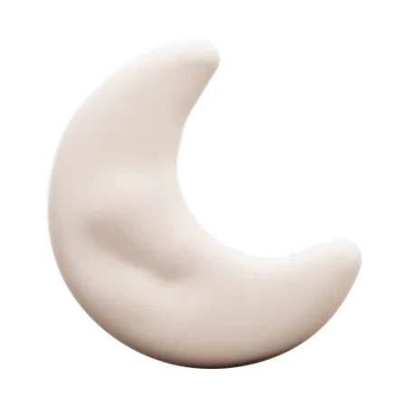 Croissant de lune  3D Icon