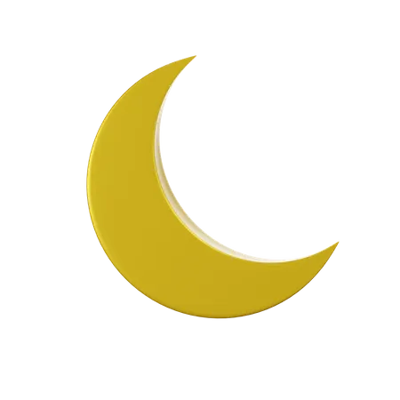 Croissant de lune  3D Icon