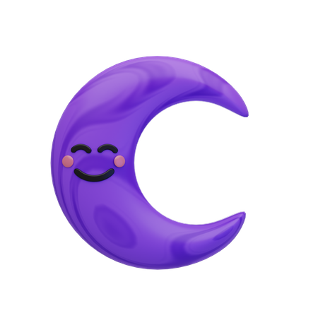 Croissant de lune  3D Icon