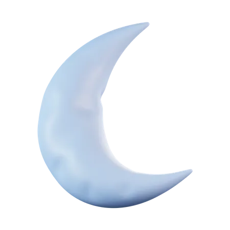 Croissant de lune  3D Icon