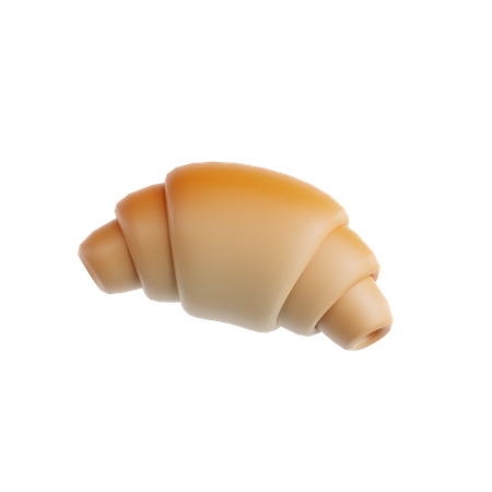 Croissants  3D Icon