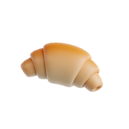 Croissants  3D Icon